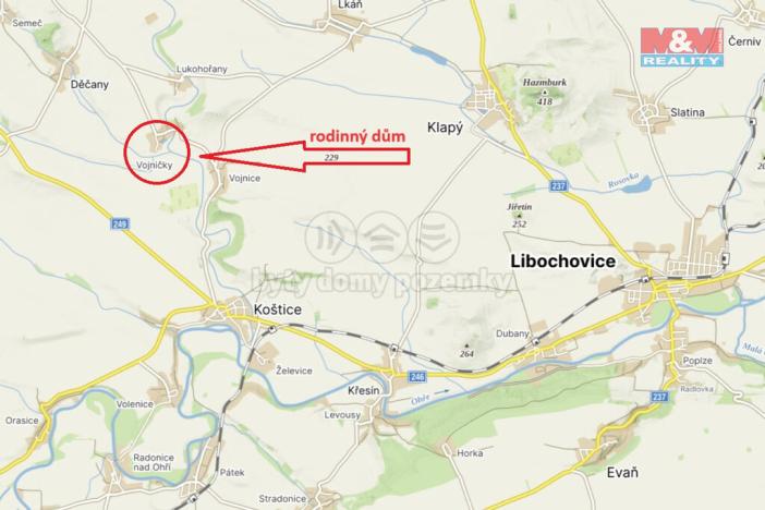 Prodej rodinného domu, Koštice - Vojničky, 150 m2