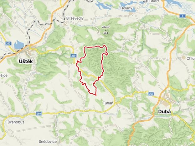 Prodej zemědělské půdy, Tuhaň, 6547 m2