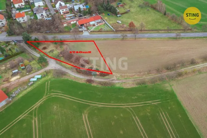 Prodej pozemku pro bydlení, Pardubice - Hostovice, 1740 m2