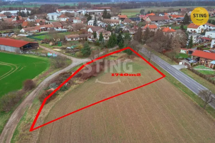 Prodej pozemku pro bydlení, Pardubice - Hostovice, 1740 m2