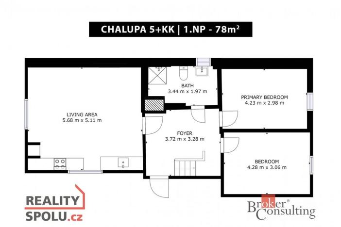 Prodej rodinného domu, Sobotka, Novoměstská, 127 m2