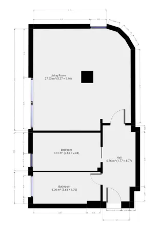 Pronájem bytu 2+kk, Praha - Stodůlky, V borovičkách, 53 m2