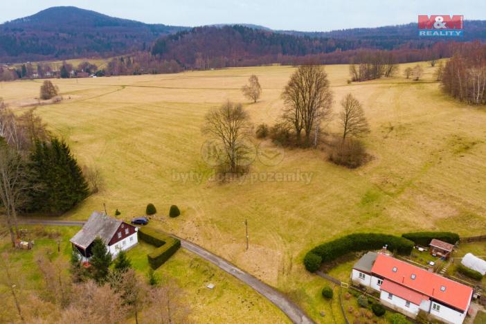 Prodej trvalého travního porostu, Chřibská - Krásné Pole, 1301 m2