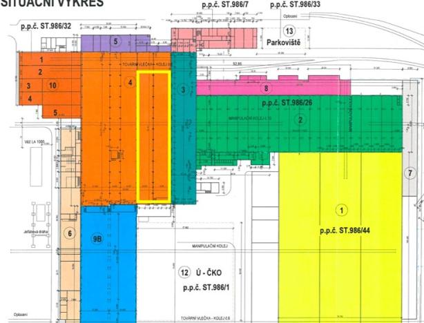 Pronájem skladu, Slaný, Netovická, 1600 m2