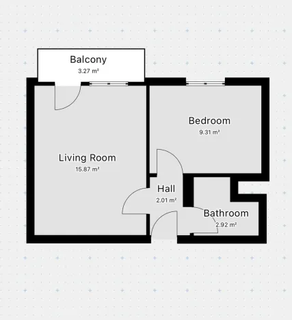 Pronájem bytu 2+kk, Praha - Letňany, Tupolevova, 31 m2