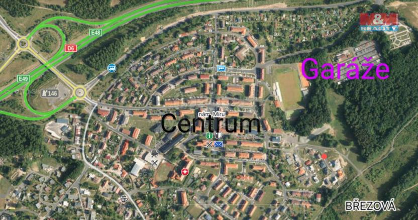 Prodej garáže, Březová, 18 m2