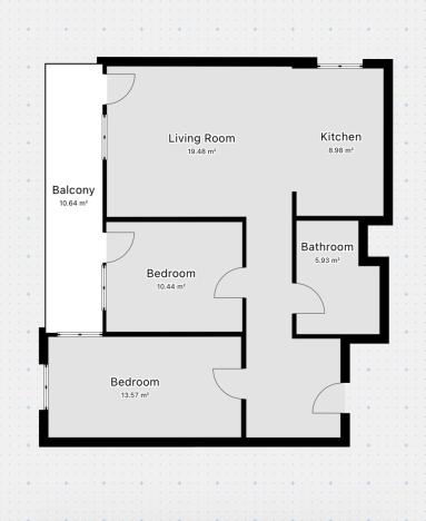 Pronájem bytu 3+kk, Praha - Letňany, Beranových, 71 m2