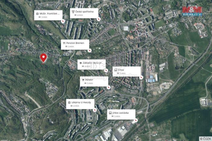 Prodej pozemku pro bydlení, Jirkov - Březenec, 935 m2