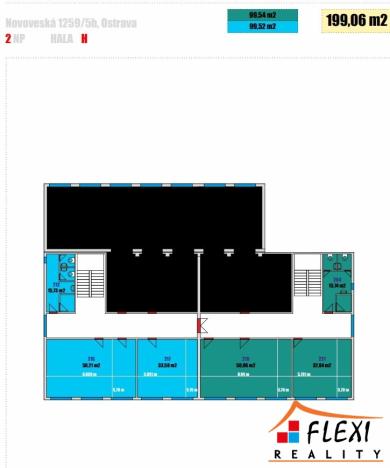 Pronájem obchodního prostoru, Ostrava, Novoveská, 199 m2