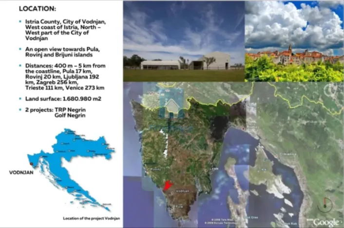Prodej komerčního pozemku, Vodnjan,Chorvatsko, 16809800 m2