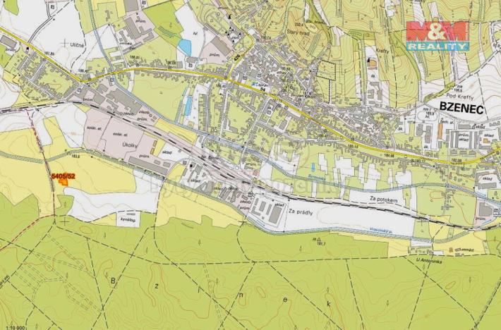Prodej pole, Bzenec, 412 m2