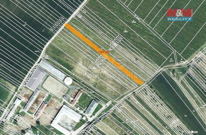 Prodej pole, Týnec, 226 m2