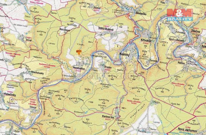 Prodej pozemku, Nezabudice, 5712 m2