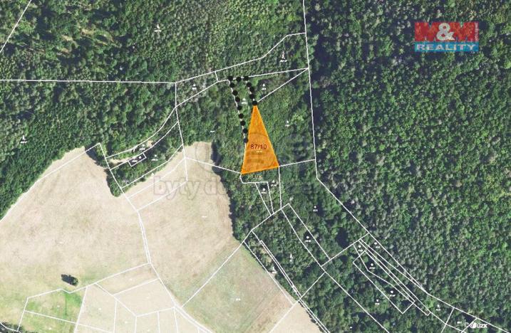 Prodej pozemku, Nezabudice, 2544 m2