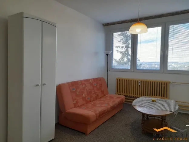 Pronájem bytu 1+kk, Brno - Lesná, Halasovo náměstí, 23 m2