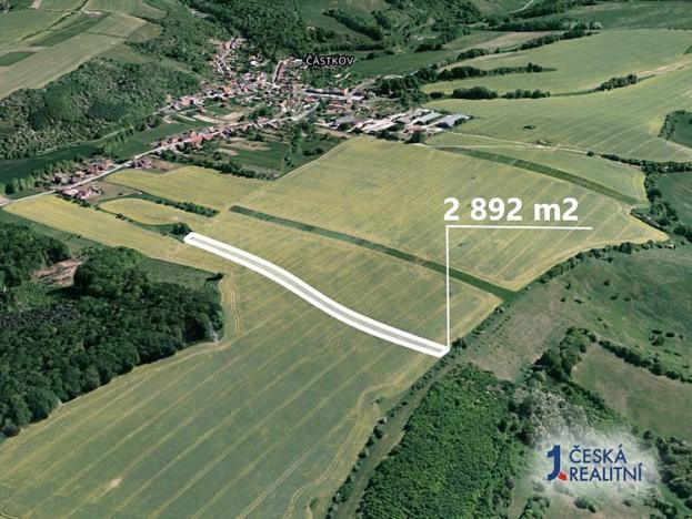 Prodej podílu zemědělské půdy, Částkov, 1542 m2