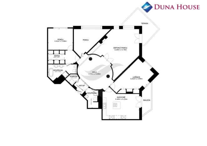 Prodej bytu 4+1, Praha - Veleslavín, Křenova, 201 m2