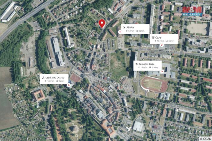 Prodej činžovního domu, Ostrov, Jáchymovská, 285 m2