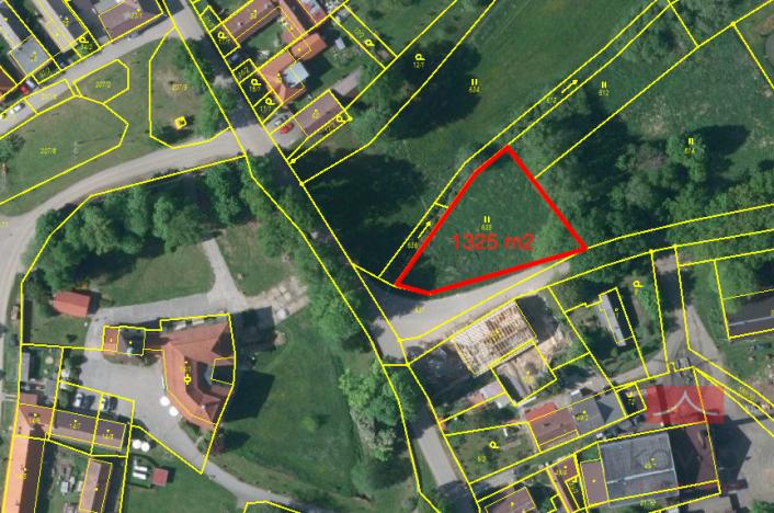 Prodej pozemku pro bydlení, Nová Cerekev - Proseč-Obořiště, 1325 m2