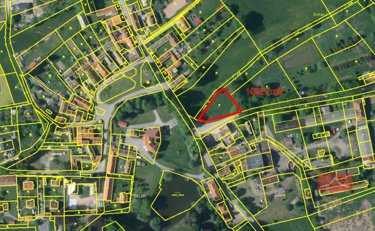 Prodej pozemku pro bydlení, Nová Cerekev - Proseč-Obořiště, 1325 m2