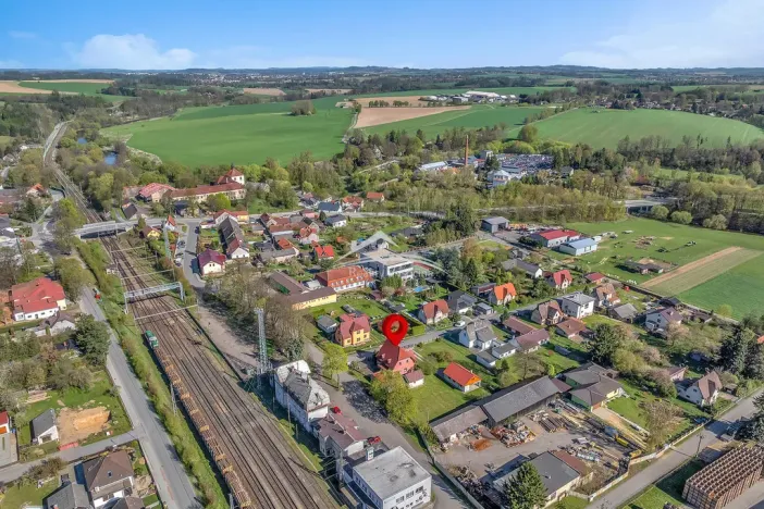 Prodej rodinného domu, Okrouhlice, 1002 m2