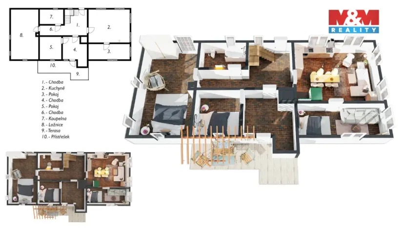 Prodej ubytování, Česká Skalice - Zlíč, 247 m2
