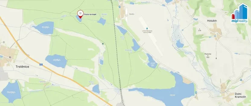 Prodej rybníku, Trstěnice, Trstěnice, 16545 m2