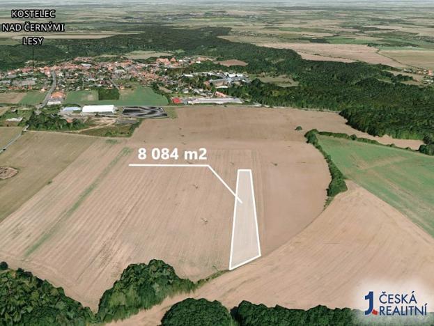 Prodej podílu zemědělské půdy, Kostelec nad Černými lesy, 2695 m2