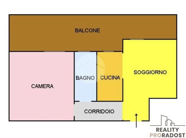 Prodej bytu 2+kk, Via Lazio, 42, 65015 Montesilvano PE, Itálie, 60 m2