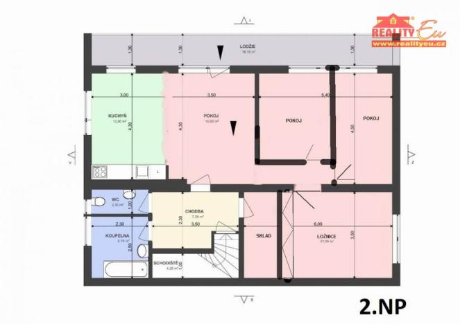 Prodej rodinného domu, Hradec Králové - Kukleny, Jiráskova, 260 m2