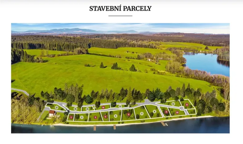 Prodej pozemku pro bydlení, Frymburk, 481 m2