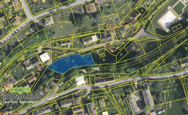 Prodej pozemku pro bydlení, Police nad Metují - Velká Ledhuje, 1413 m2