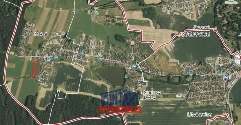 Prodej zemědělské půdy, Litvínovice, 8823 m2