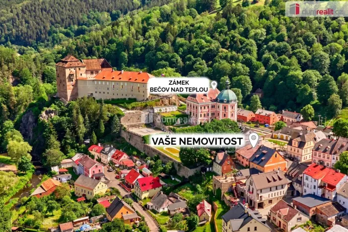 Prodej rodinného domu, Bečov nad Teplou, nám. 5. května, 246 m2