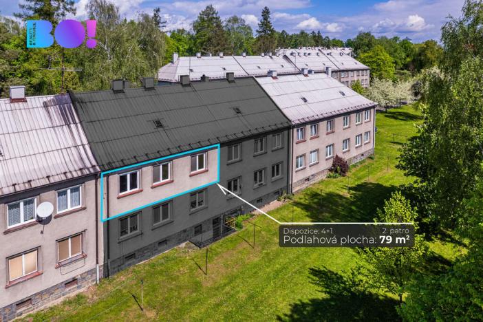 Prodej bytu 4+1, Studénka, Budovatelská, 79 m2