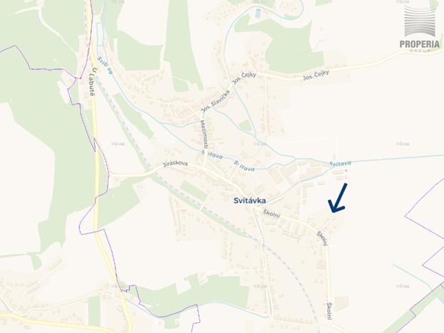 Prodej pozemku pro bydlení, Svitávka, Školní, 1201 m2