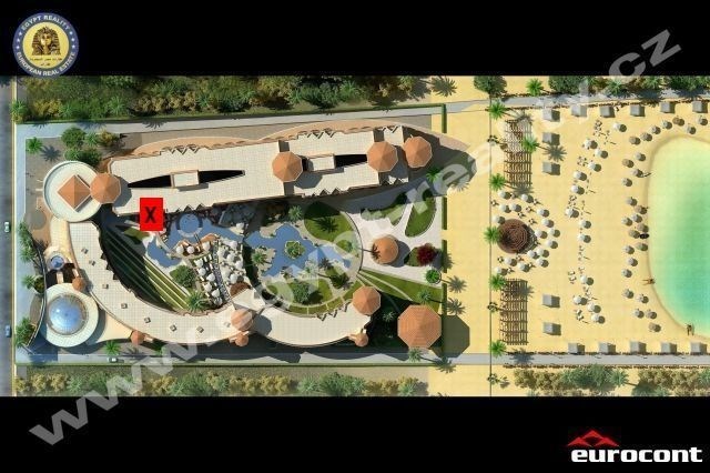 Prodej bytu 1+kk, Hurghada, Egypt, شارع اللواء مؤمن البنان, 46 m2