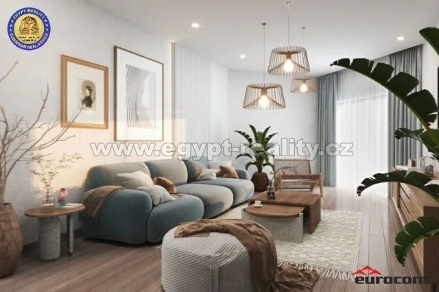 Prodej bytu 1+kk, Hurghada, Egypt, طريق الغردقه الاسماعليه, 46 m2