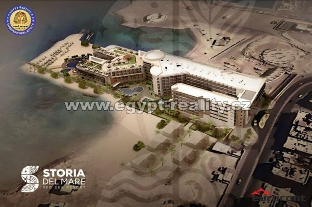 Prodej bytu 1+kk, Hurghada, Egypt, شارع البحر, 45 m2