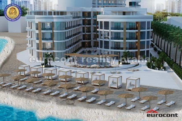 Prodej bytu 1+kk, Hurghada, Egypt, شارع البحر, 45 m2