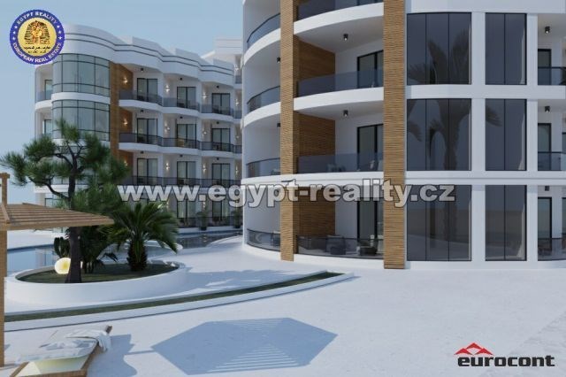 Prodej bytu 2+kk, Hurghada, Egypt, شارع البحر, 57 m2