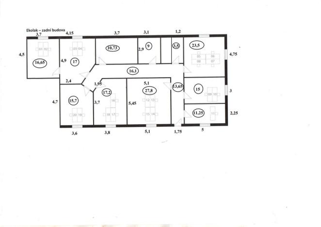 Pronájem skladu, Bílovice, 23 m2