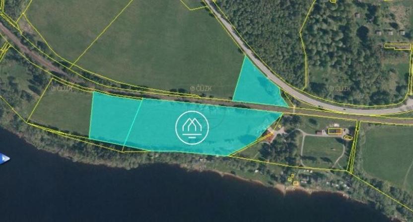 Prodej pozemku, Horní Planá, 1000 m2