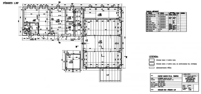 Pronájem skladu, Židněves, 403 m2