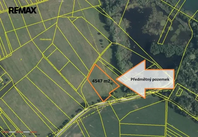 Prodej zemědělské půdy, Olomouc, 4547 m2