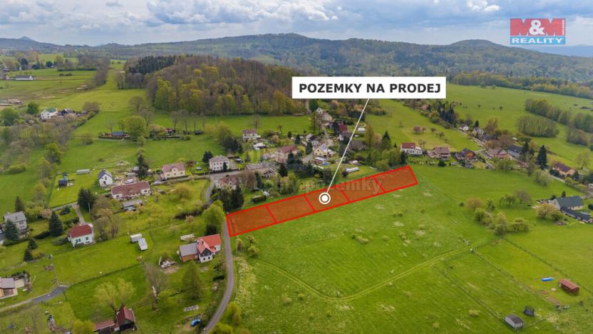 Prodej pozemku pro bydlení, Nový Oldřichov, 4263 m2