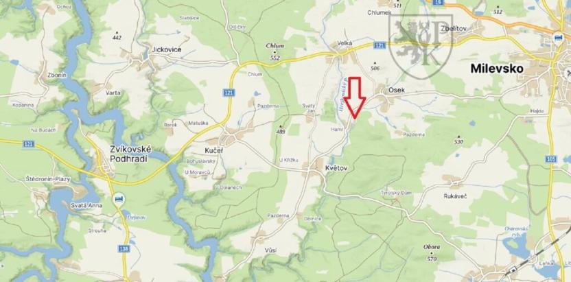 Prodej pozemku pro bydlení, Květov, 8456 m2