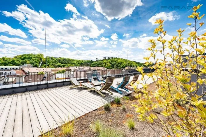 Pronájem bytu 3+kk, Praha - Smíchov, Grafická, 74 m2