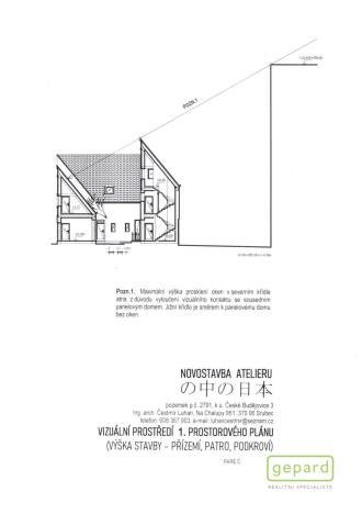 Prodej pozemku pro bydlení, České Budějovice, Kostelní, 241 m2
