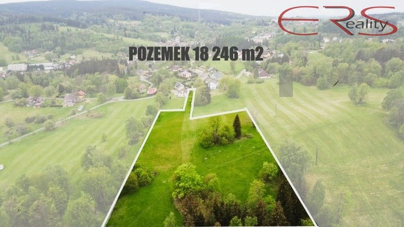 Prodej trvalého travního porostu, Smržovka, 18246 m2